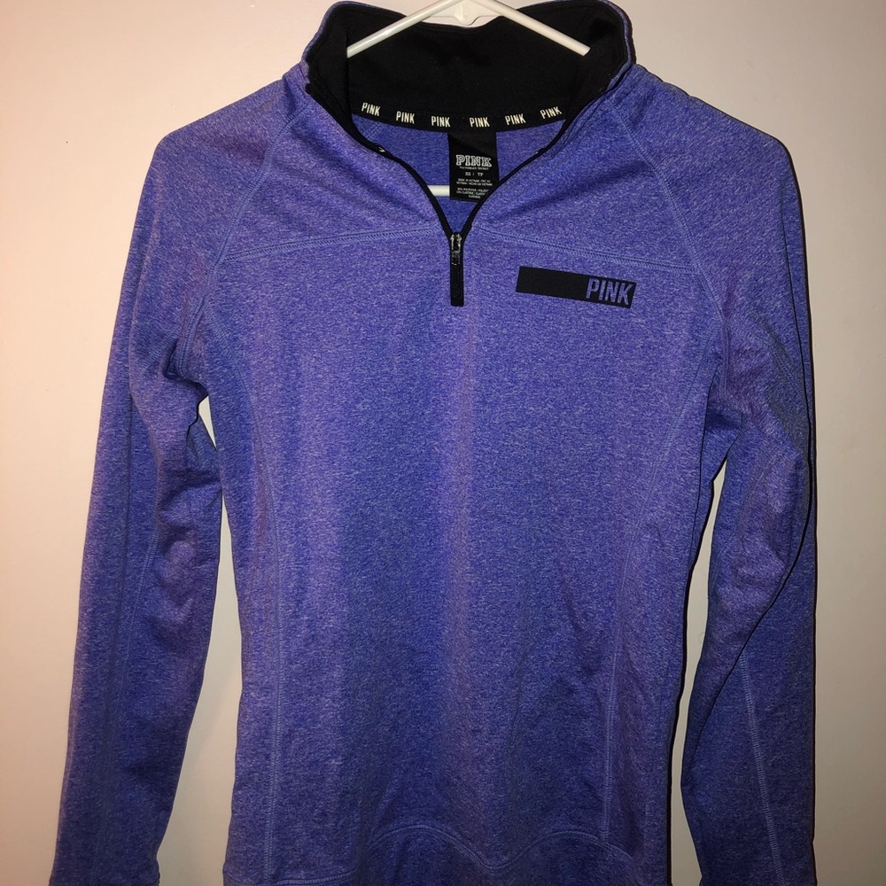 3/4 zip work out pullover from PINK